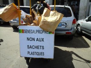 Lutte contre l'utilisation sachet plastique à Dakar 3