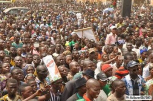 Article : Bénin: La campagne pour le second tour de l’élection présidentielle très moche.