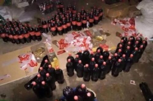 Article : Bénin: Les fraudeurs découvrent la formule secrète de la boisson Coca Cola.